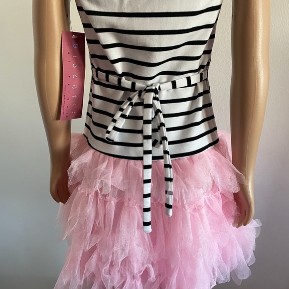 BISCOTTI Little Girls' Face Time Dress with Frilled Bottom Size 6X NWT. - Picture 6 of 7